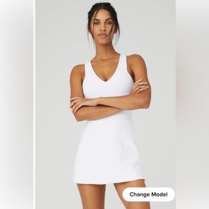 Alo Airbrush Real Racerback Dress